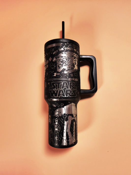 STAR WARS LASER ENGRAVED TUMBLER